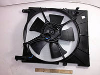 Вентилятор радиатора электрический авео с конд. (Parts-Mall) PXNAC-002