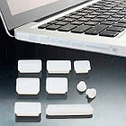 Заглушки портів для MacBook силіконові пилозахисні 12 шт., фото 4