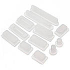 Заглушки портів для MacBook силіконові пилозахисні 12 шт., фото 3