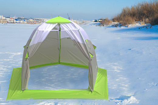 Палатка зимняя Лотос 3 Универсал - фото 3 - id-p632335532
