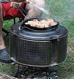Мангали. Грилі. Барбекю. Барбекюшниця, шашличниця, гральниця з неіржавкого барабана., фото 4