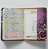 Обкладинка на паспорт 1.0 Fisher Gifts 30 Квітковий колорит (еко-шкіра), фото 4