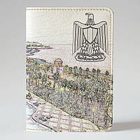 Обложка на паспорт 1.0 Fisher Gifts 912 Достопримечательности Египта (эко-кожа)