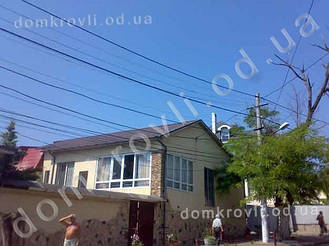  Ул. Золотой берег, монтаж металлочерепицы Монтеррей 2