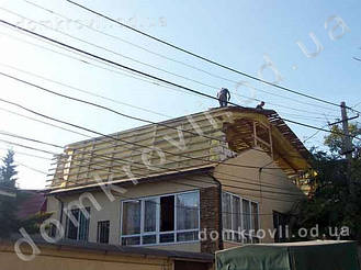  Ул. Золотой берег, монтаж металлочерепицы Монтеррей 3