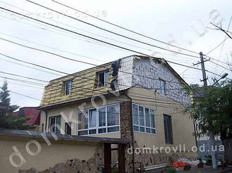  Ул. Золотой берег, монтаж металлочерепицы Монтеррей 8