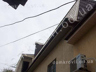  Ул. Золотой берег, монтаж металлочерепицы Монтеррей 11