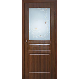 Двері міжкімнатні Барселона СС+КР горіх