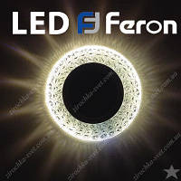 Светильник встраиваемый с LED подсветкой Feron 7057 под лампу Mr16