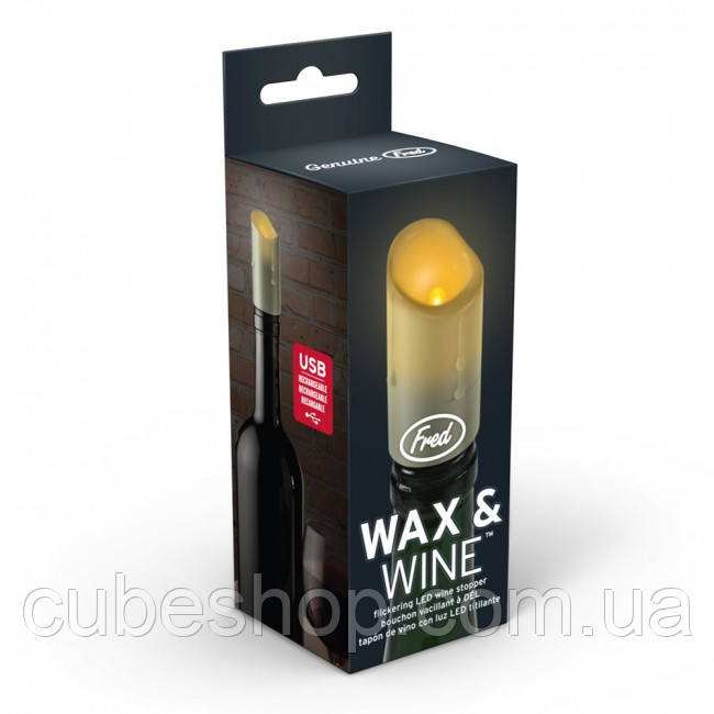 Купить Стоппер для бутылок LED Candle Wax and Wine Fred&Friends, цена
