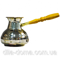 Турка зі знімною ручкою чорний нікель 550 мл, фото 1