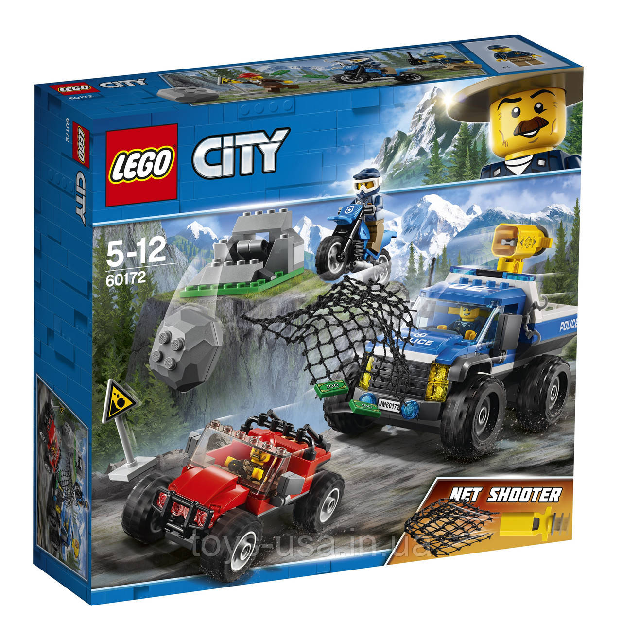 Lego City Гонитва на грунтовій дорозі 60172, фото 1