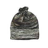 Мішечок для карт Таро Сірий, жатий сатин, фото 2