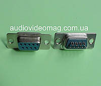 Разъем (гнездо) D-SUB 9 pin DB9-F (мама)