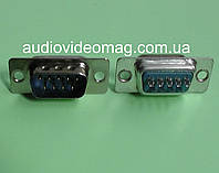 Разъем (штекер) D-SUB COM 9pin DB9-M (папа)