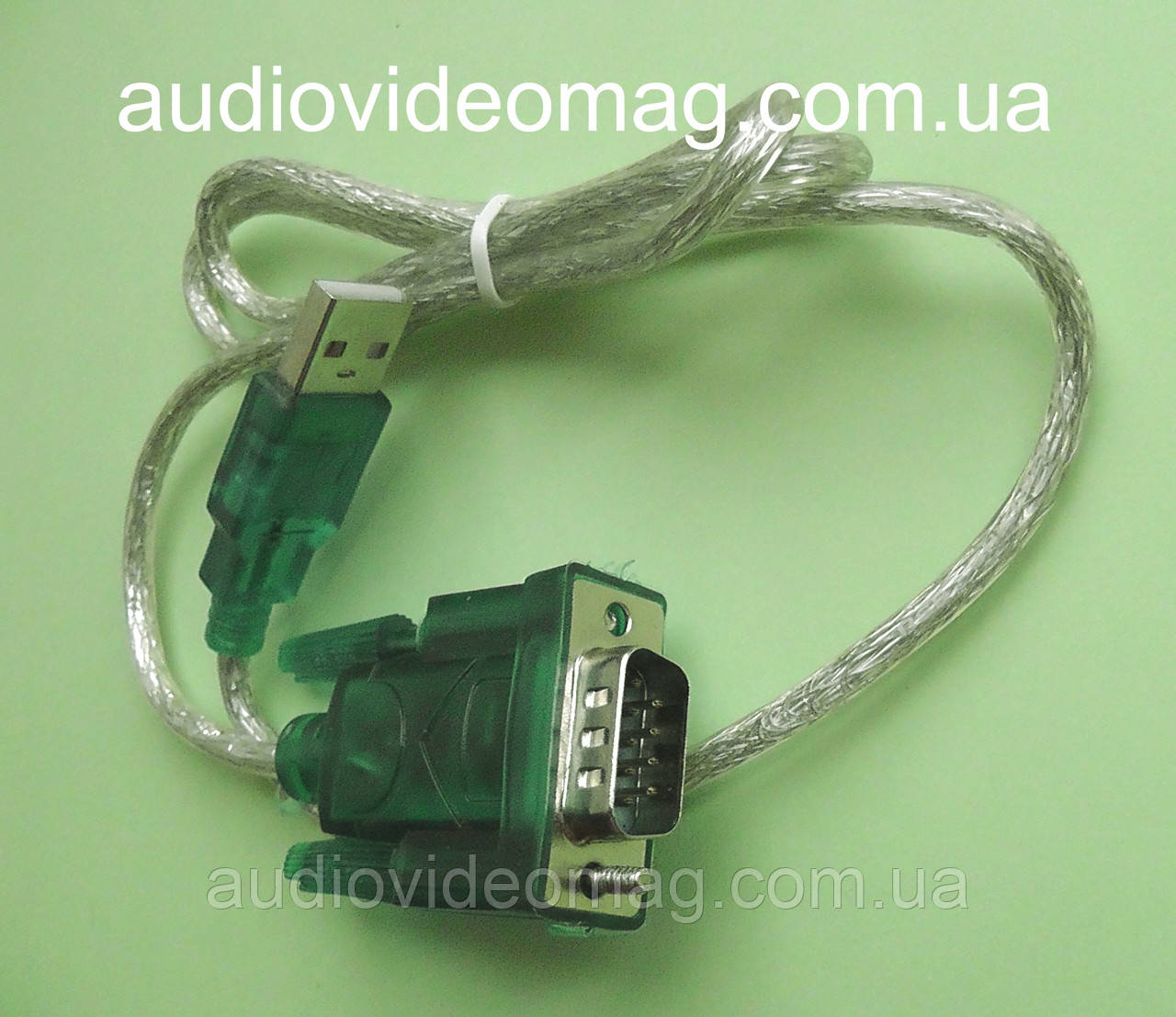 Кабель адаптер USB, RS232 DB9 (usb - com port), мікросхема CH340