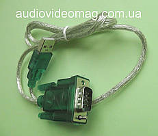 Кабель адаптер USB, RS232 DB9 (usb - com port), мікросхема CH340