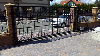 Автоматика faac 741 для откатных ворот весом до 900 кг 