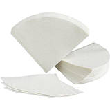 Паперові білі фільтри для пуровера 02 Hario, 100 шт (Японія) (фільтра Харіо v60) Оригінал, фото 3