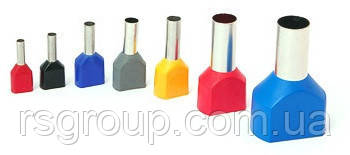 Наконечник втулковий для 2 дротів TE 1/8 (100 шт.)