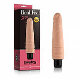 Реалістичний вібратор Reel Feel Vibrator Flesh 7,5", фото 3