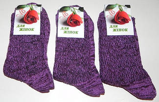 Шкарпетки жіночі меланж напіввовна ТМ Прилуки, фото 2