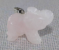 Кварц рожевий (слон)