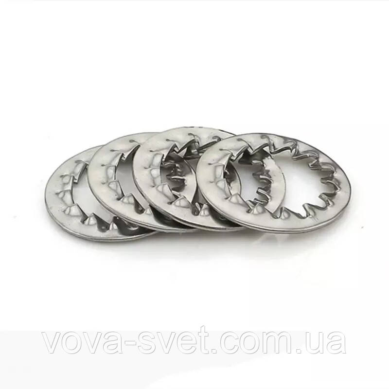 Шайба стопорна М-10 (з внутрішніми зубцями)