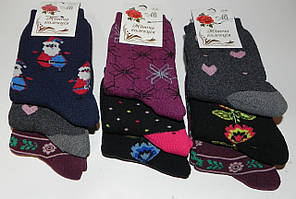 Шкарпетки жіночі махра зимові ТМ Прилуки