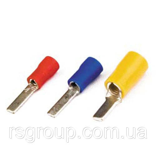 Наконечник штирьовий плоский DBV 1,25-11 (0,5-1,5/11) (1пач -100шт), фото 1