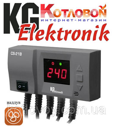 Блок керування твердопаливним котлом KG Elektronik CS-21В, фото 2