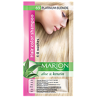 Оттеночный шампунь Marion Color № 69 Платиновый блонд 40 мл (4118011)