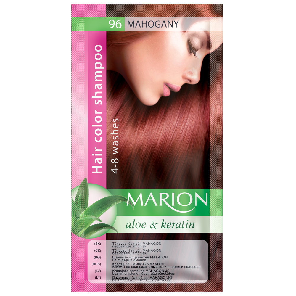 Відтіночний шампунь Marion Color № 96 Махагон 40 мл (4118014)
