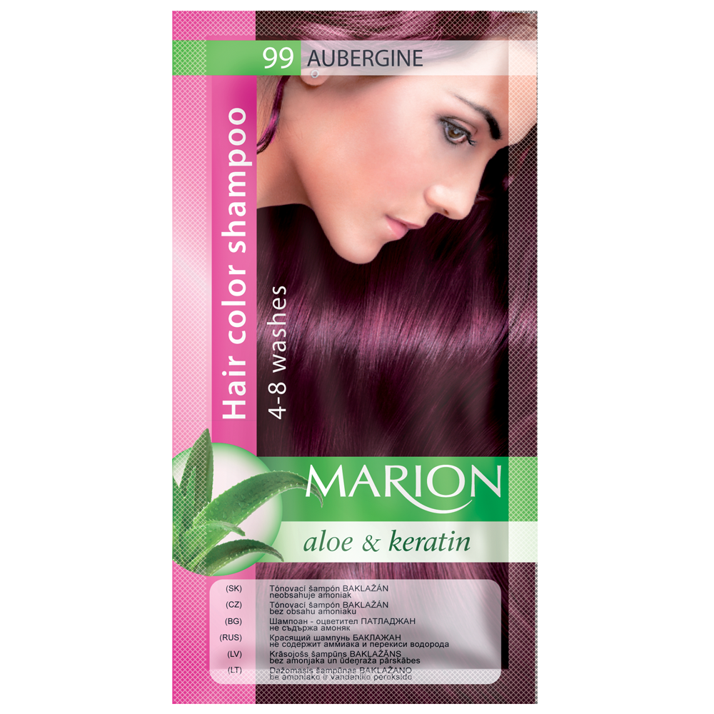 Відтіночний шампунь Marion Color № 99 Баклажан 40 мл (4118016)