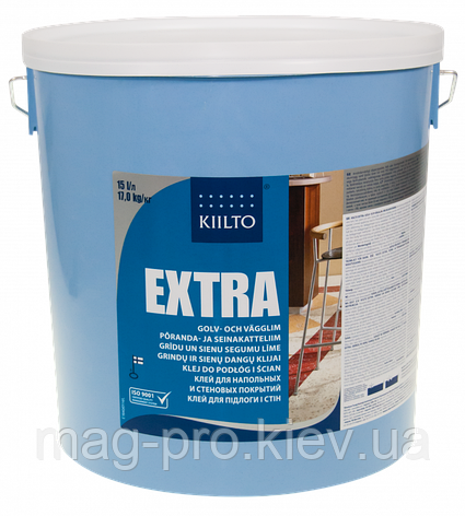 Kiilto Extra клей для лінолеуму і ковроліну 15 l, фото 2