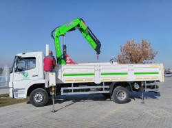 Судовой кран-манипулятор 450 л Micron Hydraulic