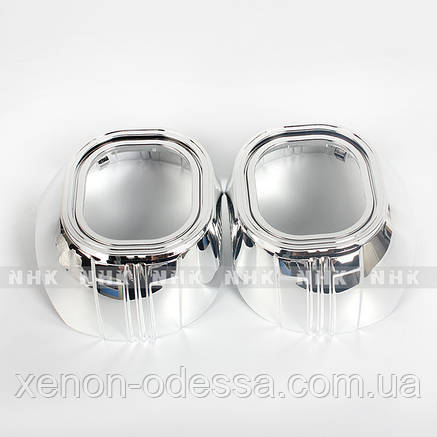 Маска для ксенонових лінз 3.0": Z130 / Z109-S null Apollo Square / Ocular Square, фото 3