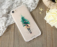 Новорічний чохол Caseier для Apple iPhone 7 8