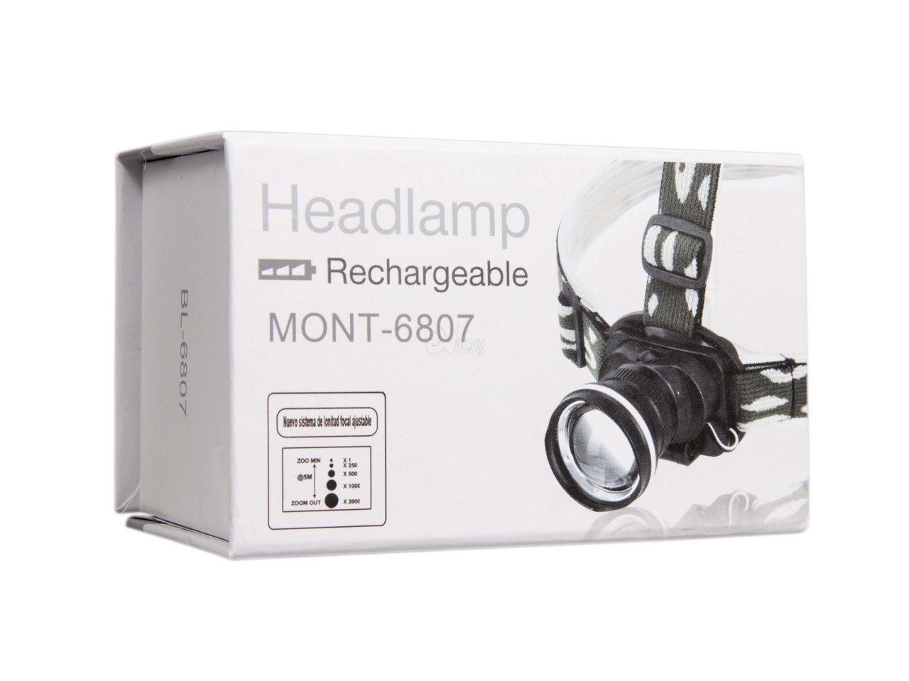 Ліхтар налобний MONT-6807