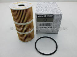 Фільтр масляний Рено Трафік 2.0/2.5 DCI 2006> Renault (оригінал) 152094543R