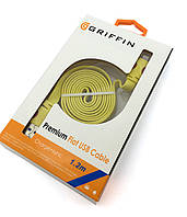 Дата кабель GRIFFIN Ruler iPhone 5 Yellow