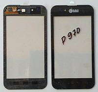 Сенсорный экран для LG P970 Black