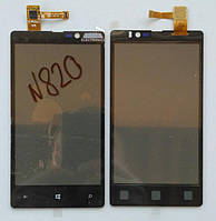 Сенсорний екран для NOKIA Lumia 820 Black