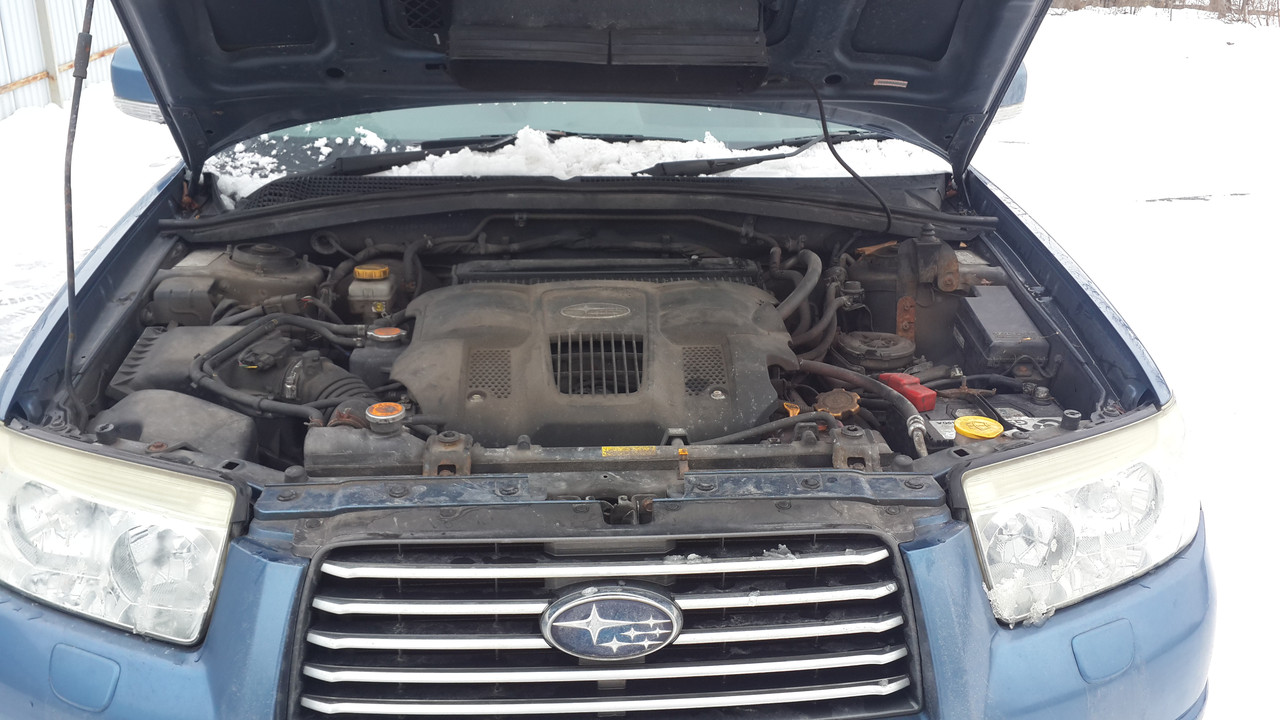 Двигун EJ255 2.5 Turbo Subaru Forester 2006, 2007, Legacy, Impreza WRX, EJ255LPQKB, 10100BP050