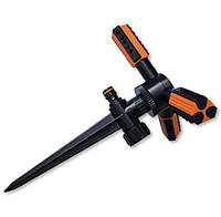 Пластиковий трирожковий зрошувач на кілочку TRIO ECO-TS1011