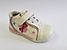 Туфлі-кросівки білі для дівчинки р.21 (14 см), фото 3