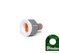 WHITE LINE Адаптер регульований на кран РВ 3/4" / 1/2"