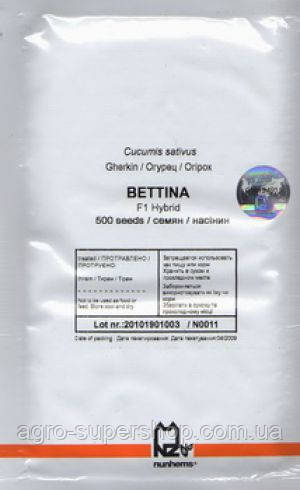 Огірок Беттіна F1 500 с., фото 1
