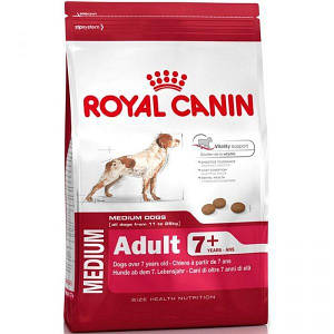 Корм Роял Канін Медіум Адалт Royal Canin Medium Adult для собак старше 7 років середніх порід 15 кг