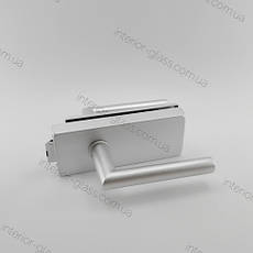 Замок з ручкою ST-104 AL для скляних дверей